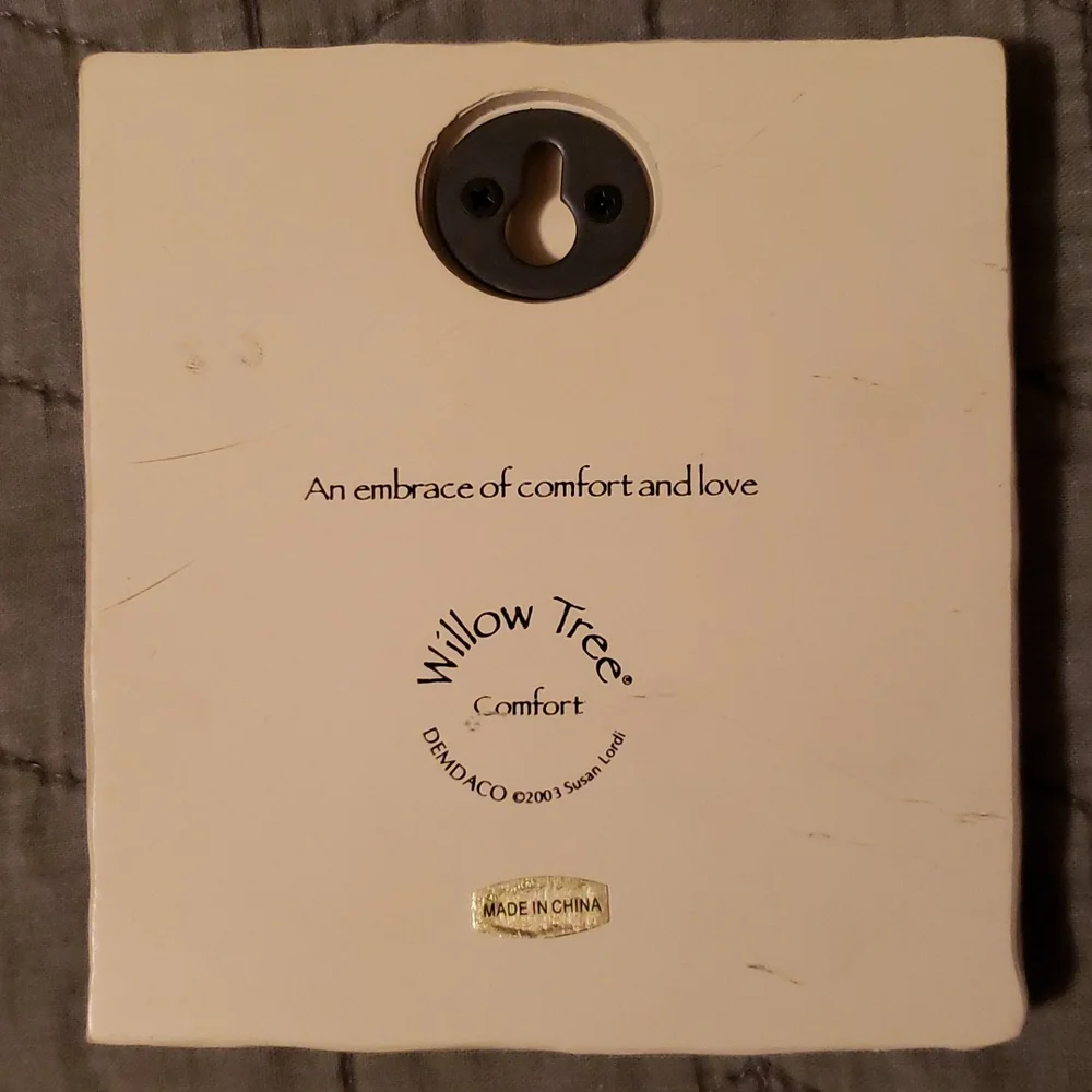 WILLOW TREE Comfort Plaque - Picture 2 of 2